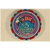 Image 2 : $5 MAHONEY'S CASINO CHIP. LAS VEGAS, NV.  LIMITED