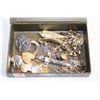 Image 1 : CIGAR BOX OF JEWELRY. ESTATE