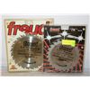 FRUED NEW CARBIDE TIP SAW BLADES 7-1/4" & 8-1/4"