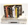 SONY DVD/VHS COMBO HI-FI PLAYER WITH MOVIES+