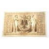 Image 2 : 20)  IMPERIAL GERMANY 1910 1000 MARK BANK NOTE.