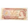 Image 1 : 19)  CANADIAN 1974 $2.00 REPLACEMENT BANKNOTE.