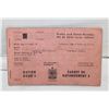 Image 1 : CANADA WWII RATION BOOK WITH STAMPS