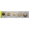 Image 2 : CENTENNIAL SET 50 CENT QUARTER DIME NICKEL