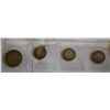 Image 2 : KING GEORGE QUARTER & 3 DIMES