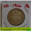 Image 1 : 1966 CANADIAN 50 CENT COIN