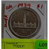 Image 1 : 1939 CANADIAN SILVER DOLLAR COIN
