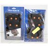 Image 1 : 2 PCS KORKERS ULTRA ICE CLEAT CARDBOARD PACK NEW