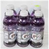 Image 1 : NEW 6 PACK OF GATORADE GRAPE G2
