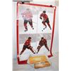 Image 1 : HOCKEY POSTER & PAINTING ON PLASTIC CANVAS,