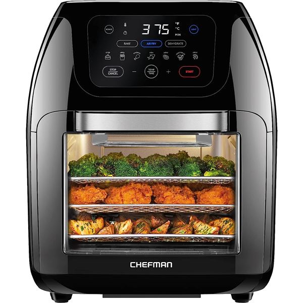 NEW UNPACKED CHEFMAN AIR FRYER 10QT