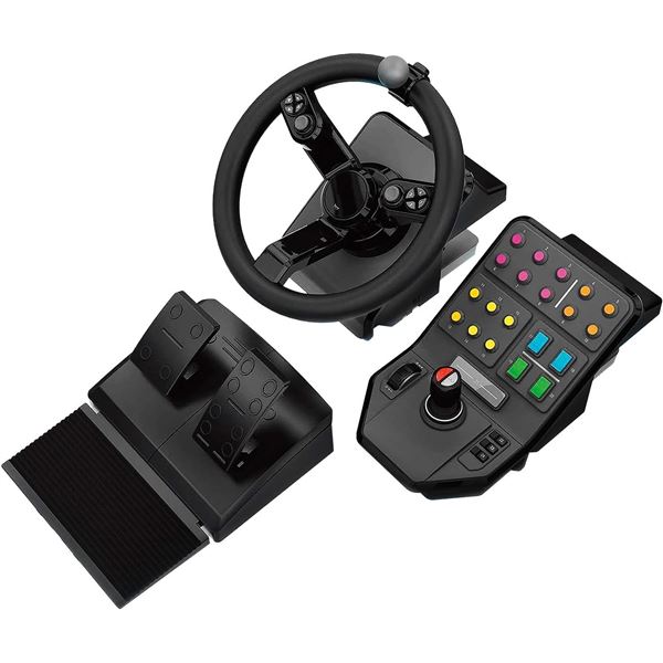 NEW LOGITECH G HEAVY EQUIPMENT BUNDLE - FARM SIM