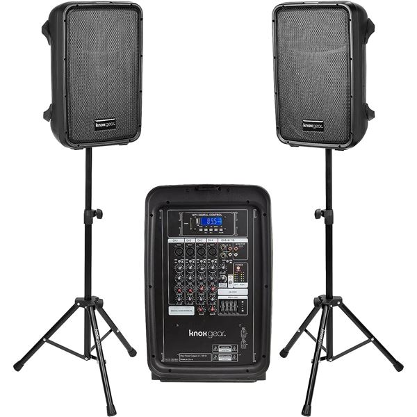 NEW KNOX GEAR 8  ACTIVE LOUDSPEAKER COMBO SET