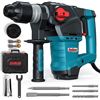 Image 1 : NEW UNBOXED ENEACRO 1-1/4" ROTARY HAMMER DRILL