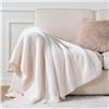 Image 2 : NEW BATTILO HOME 50X60INCH LUXURY PLUSH BLANKET