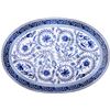 NEW SONEMONE BLUE MARRAKESH TILE FLORAL SERVING