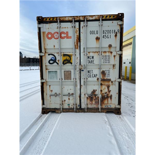 CSC  APPROVED USED 40' SEA CAN