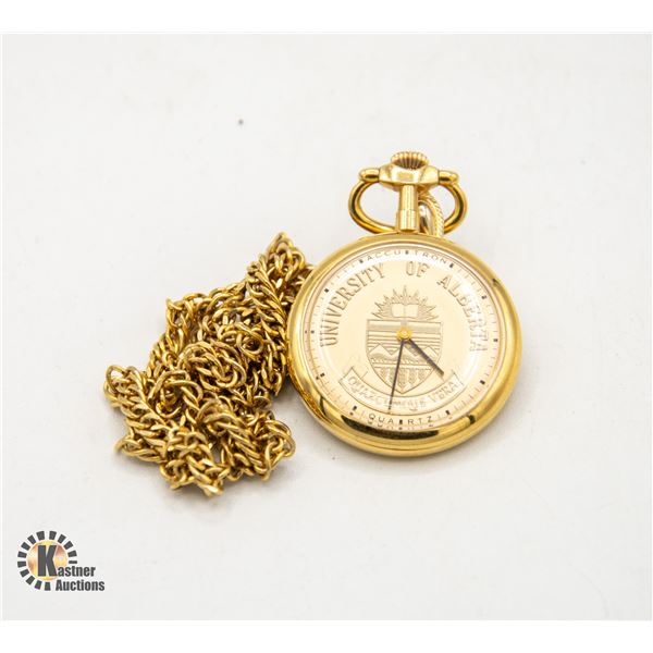 U OF A PENDANT WATCH