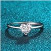 0.8CT GRA CERTIFIED MOISSANITE 925 STERLING SILVER