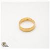 Image 1 : STAMPED 18K GOLD RING **ROUGH EDGES** W/INTERNAL