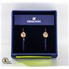 Image 2 : NEW SWAROVSKI WOMENS BELLA V PIERCED EARRINGS