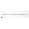 Image 1 : STAMPED .925 SILVER BRACELET 9"