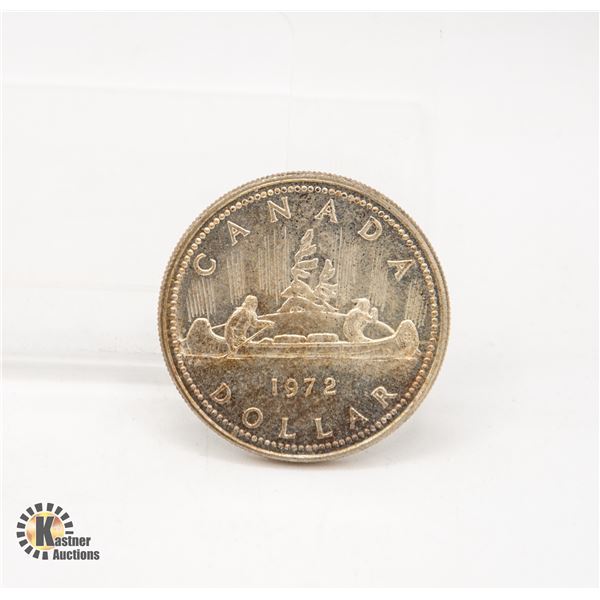 1972 SILVER CANADA $1 DOLLAR COIN