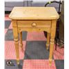 Image 1 : WOODEN HALL TABLE H-31" W-16" L-24.5"