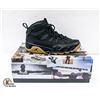 Image 1 : NIKE AIR JORDAN 9 RETRO BOOT BLACK/LIGHT BROWN