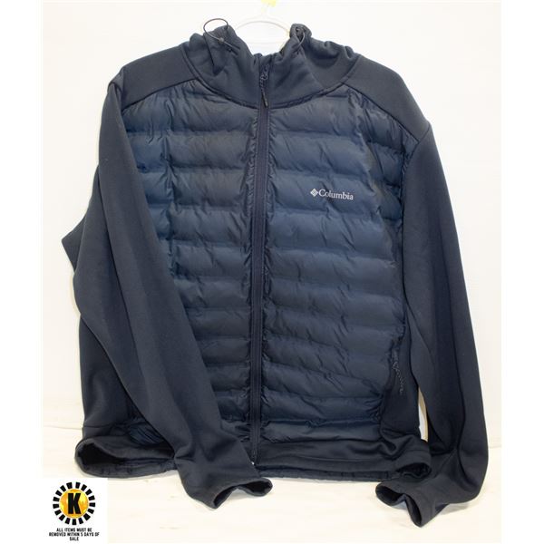 MENS BLUE COLUMBIA XL JACKET