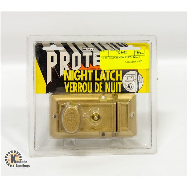 NIGHT LATCH NEW IN PACKAGE