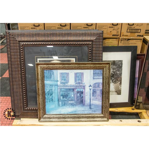 LOT OF 6 WALL HANGINGS