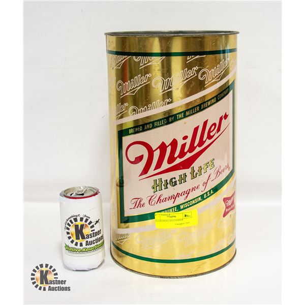 MILLER HIGH LIFE CANISER