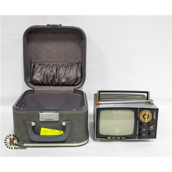 VINTAGE SONY MICRO TV TOKYO JAPAN