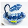 Image 1 : ANT. IRONSTONE LARGE PITCHER & BASIN