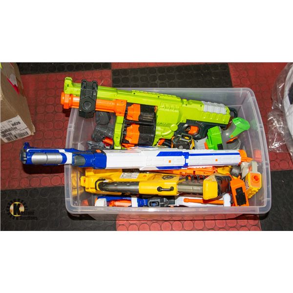 LOT OF NERF GUNS
