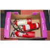 Image 1 : LOT OF 3 FIRE EXTINGUISHERS