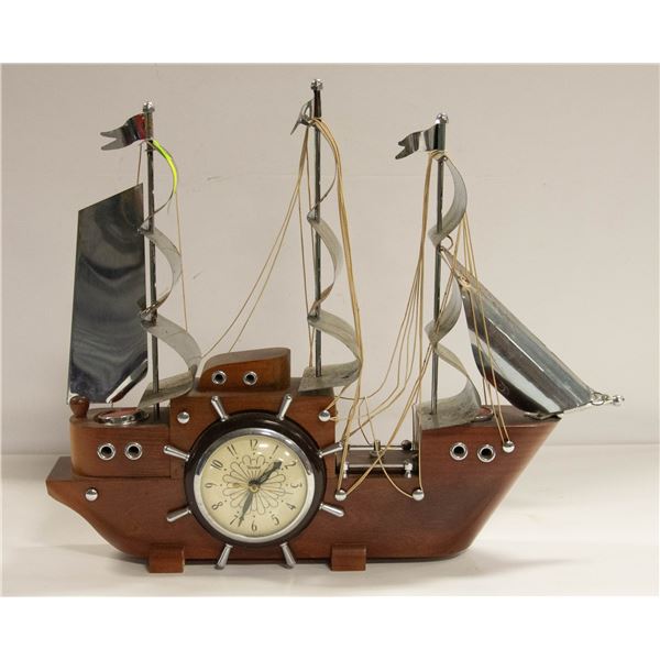SAILING SHIP CLOCK