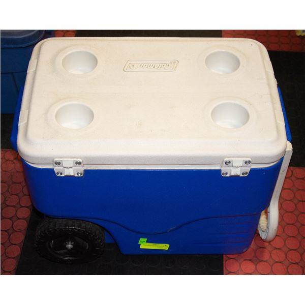 COLEMAN WHEELED COOLER