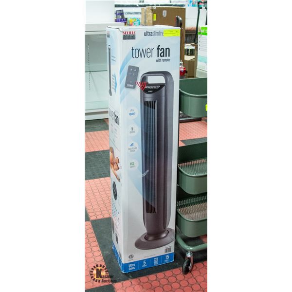 TOWER FAN WITH REMOTE