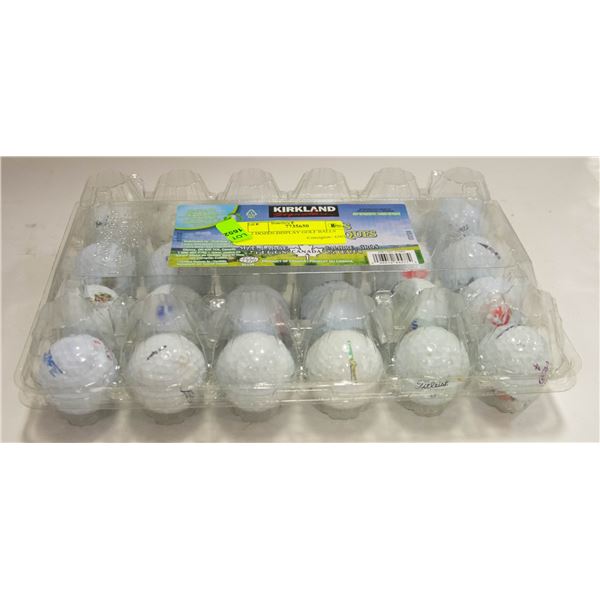 2 DOZEN DISPLAY GOLF BALLS