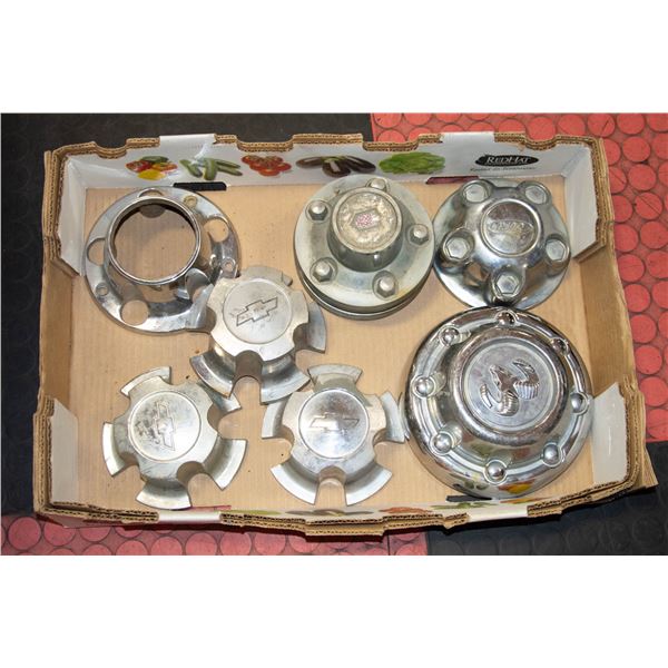 ASSORTED CENTER WHEEL CAPS