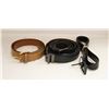 Image 1 : LOT OF 4 LEATHER BELTS