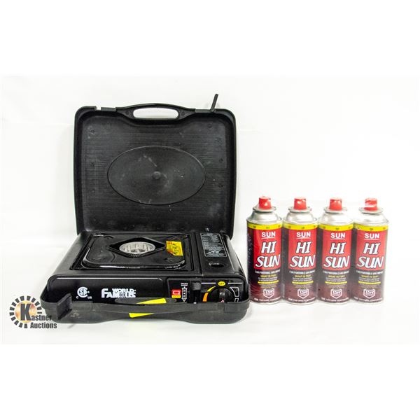 GAS STOVE & FUEL CANISTERS