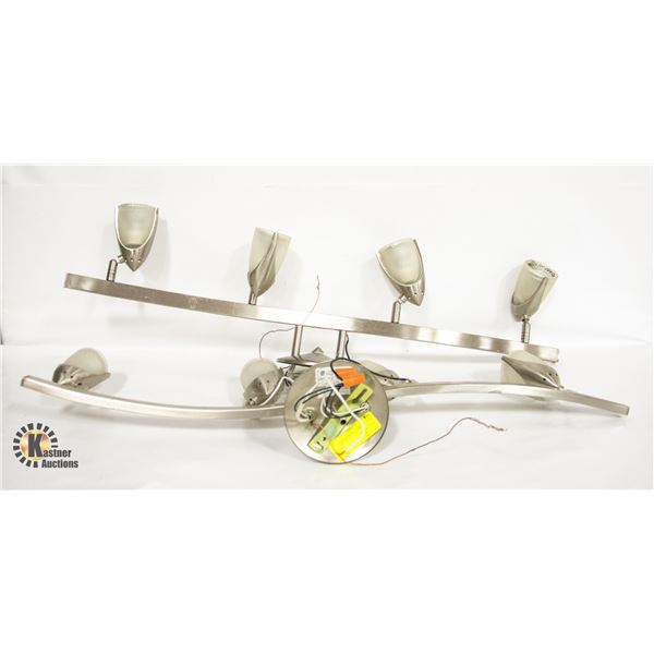 2 4 BULB TRACK LIGHT FIXTURE