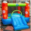 Image 1 : ACTION AIR BOUNCY CASTLE WITH SLIDE INCL. PUMP.