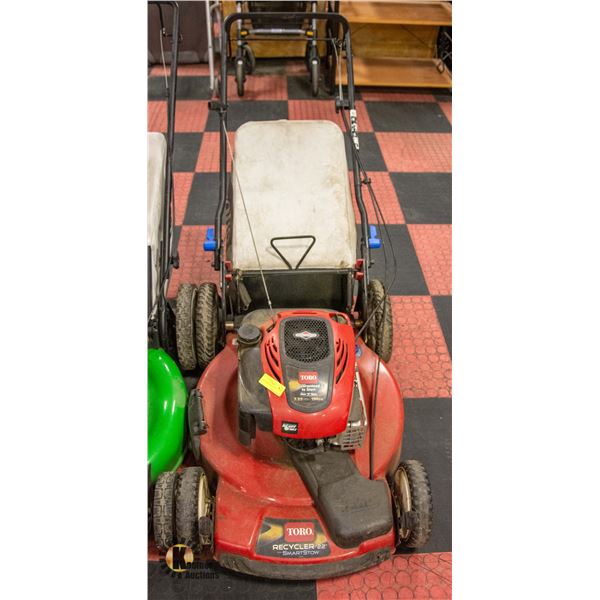 TORO LAWNMOWER & BAG