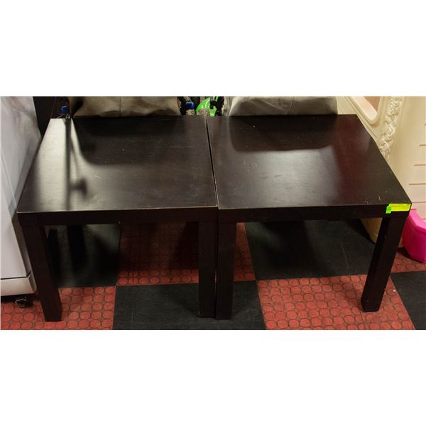 IKEA LACK PAIR COFFEE TABLES