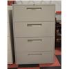 Image 1 : 4 DRAWER LATERAL FILING CABINET 36" X 19" X 55"