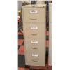 Image 1 : STAPLES 5 DRAWER FILING CABINET 18" X 27" X 52"